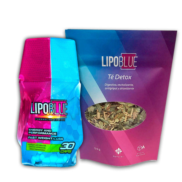 LIPOBLUE + TÉ DETOX