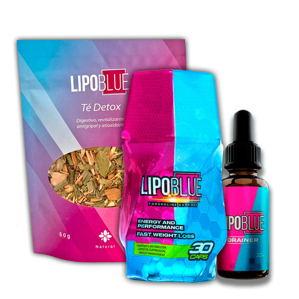 LIPOBLUE CLÁSICO + TÉ + DRENADOR