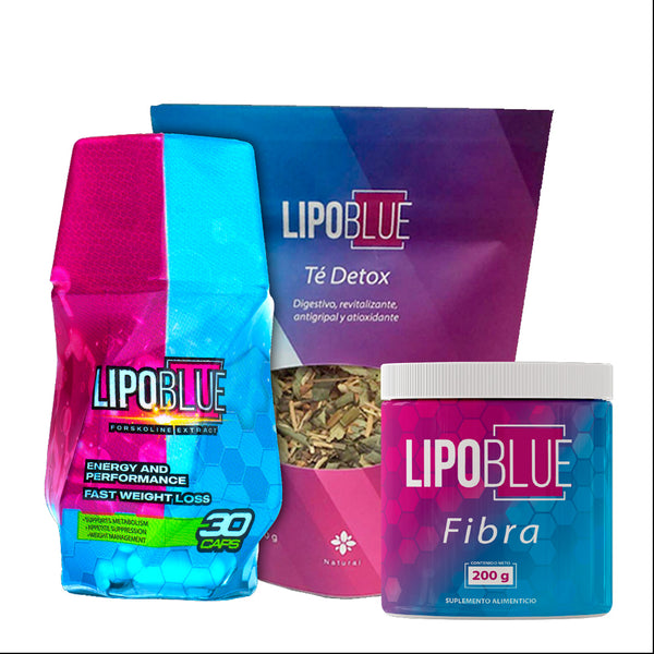 COMBO LIPOBLUE + TÉ + FIBRA